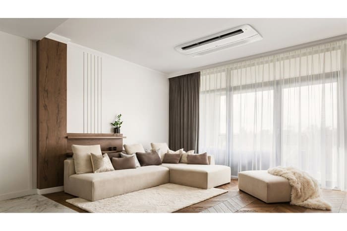 Điều hòa âm trần LG Inverter 18000 BTU 1 hướng thổi ZTNQ18GTLA0